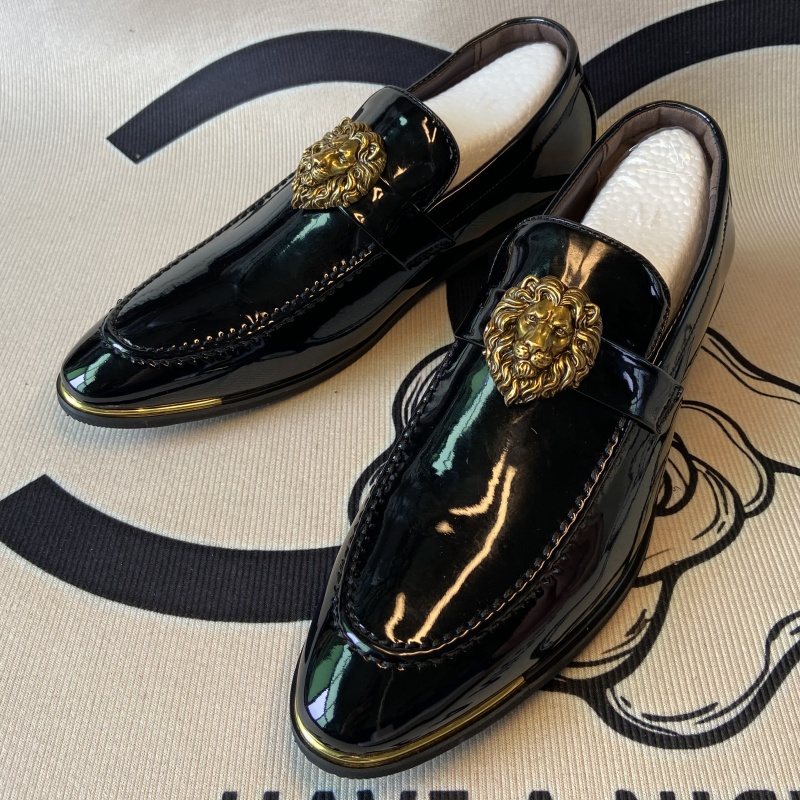 Patent Leather Shine - NLSCGZM scarpe originali mocassini abito da