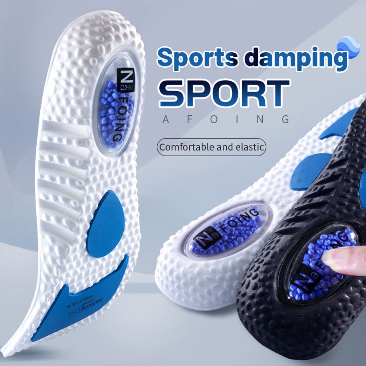 Sneaker Care Foam - 1Pair Aggiornamento Sport Assorbimento Degli Urti