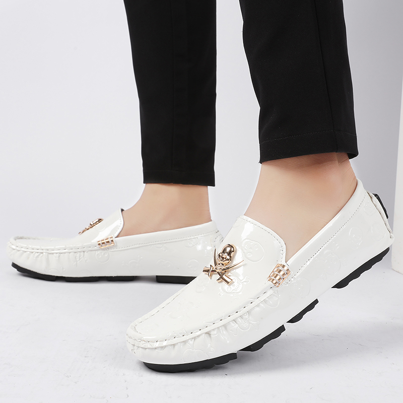 Mocassini da Uomo di Lusso in  - Patent Leather Shine recensione e prezzo